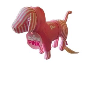 Victoria’s Secret Pink Dog Hoodie RARE MTV Backstage Pass Tag NWT VS PINK PUP